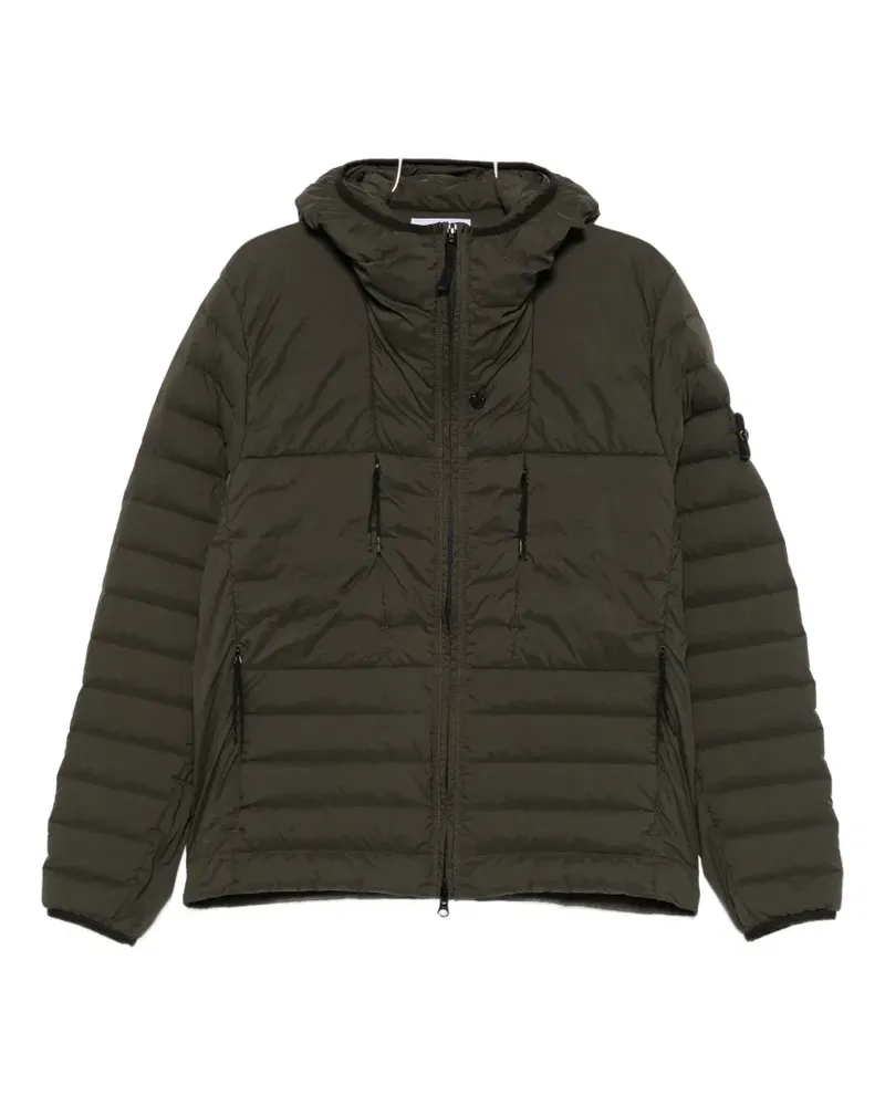 Stone Island hooded padded jacket - Grün Grün