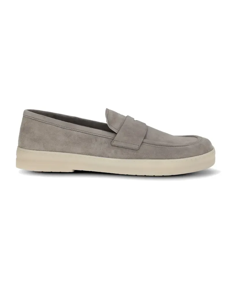 Prada leather loafers - Grau Grau