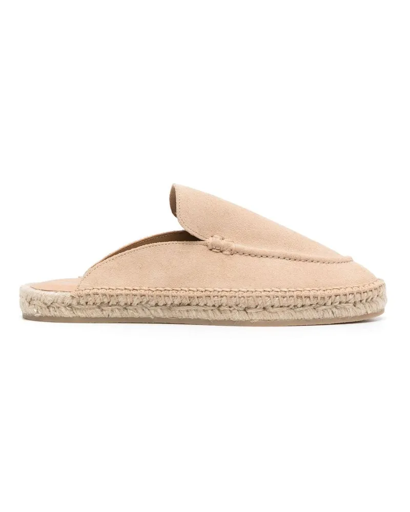 Scarosso Espadrilles aus Wildleder - Nude Nude