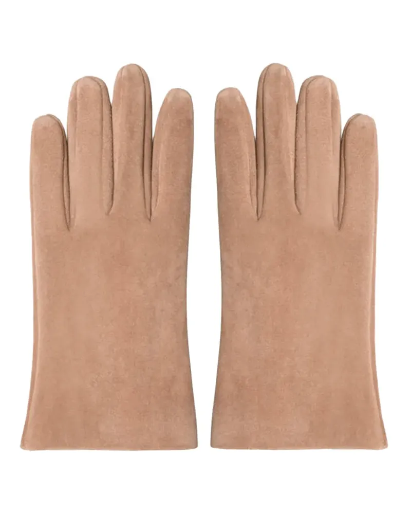 Gianvito Rossi Handschuhe aus Wildleder - Rosa Rosa