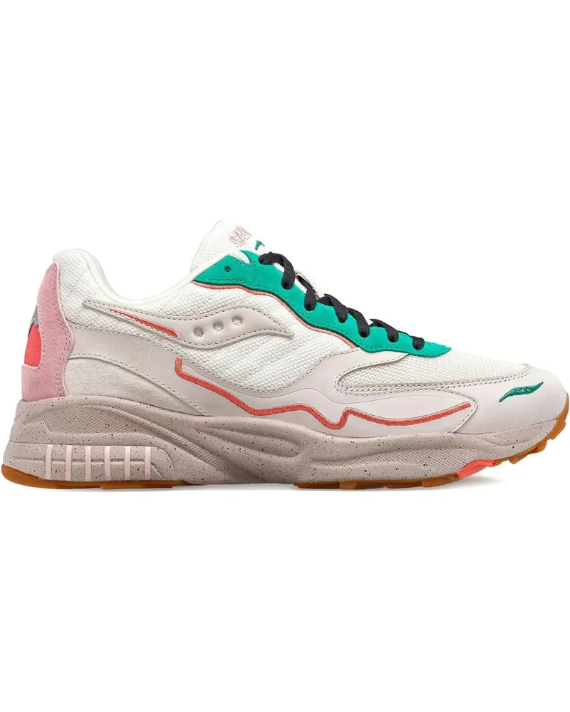 Saucony 3D Grid Hurricane Premium Sneakers - Nude Nude