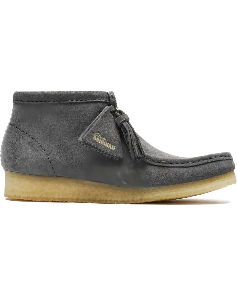 Clarks Wallabee Schnürstiefel - Grau Grau