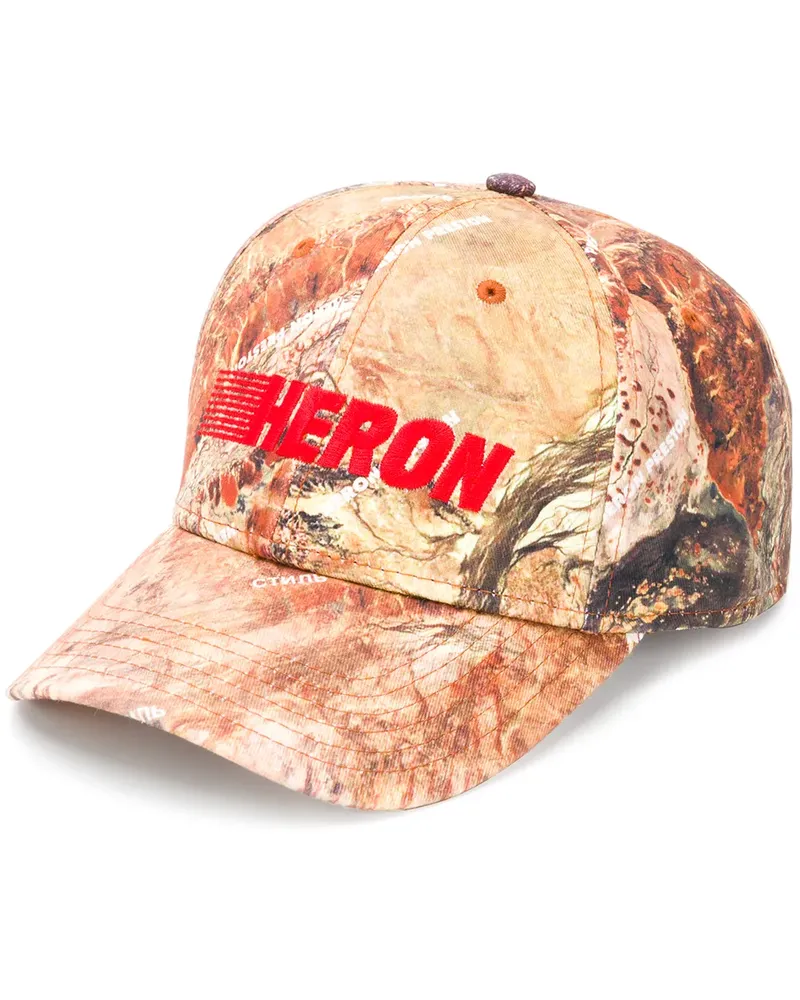 Heron Preston Baseballkappe mit Logo - Orange Orange