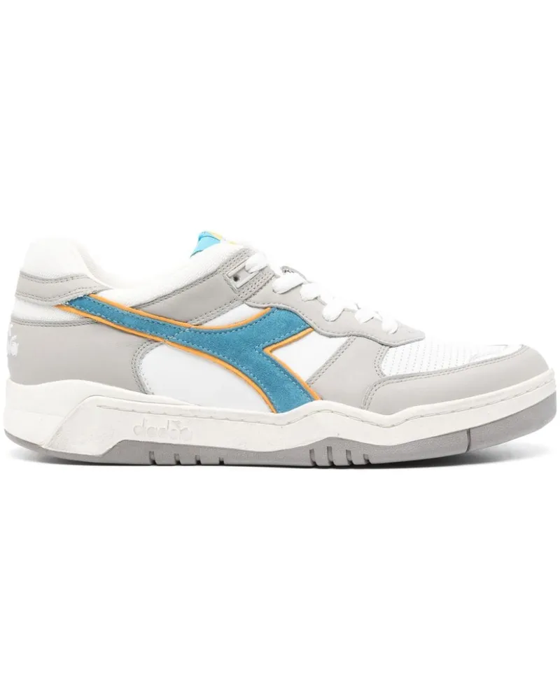 Diadora B.560 Used Sneakers mit Einsätzen - Weiß Weiß