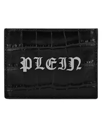 Philipp Plein Gothic Plein Kartenetui Schwarz