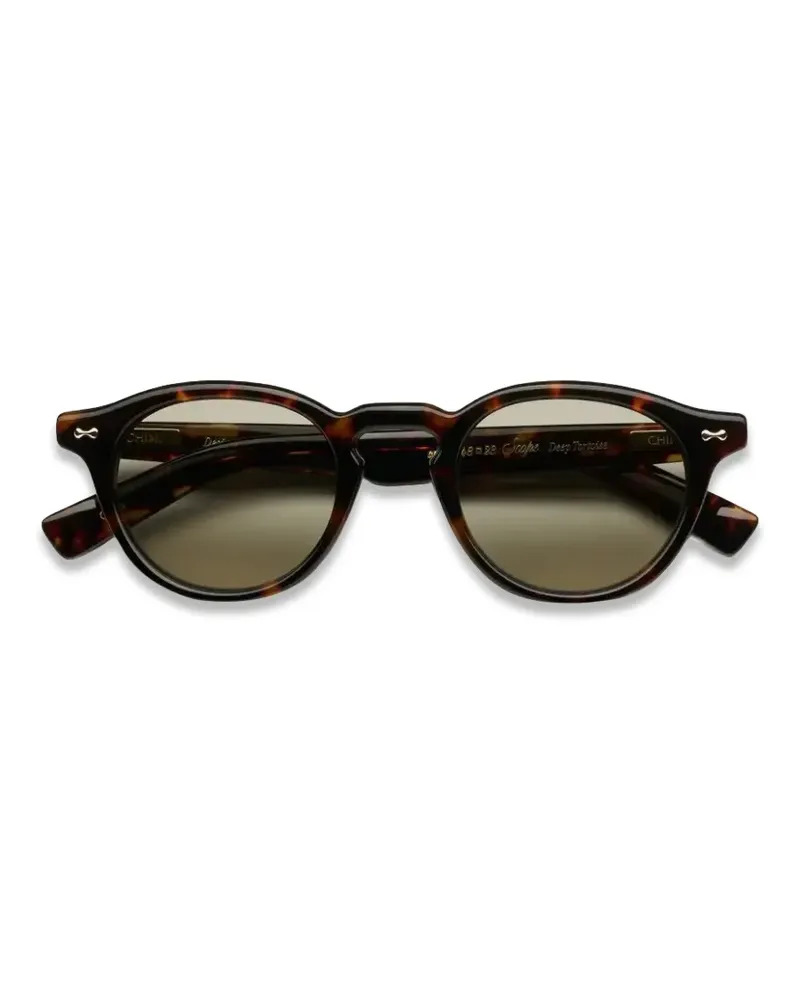 CHIMI Scope round-frame sunglasses - Braun Braun