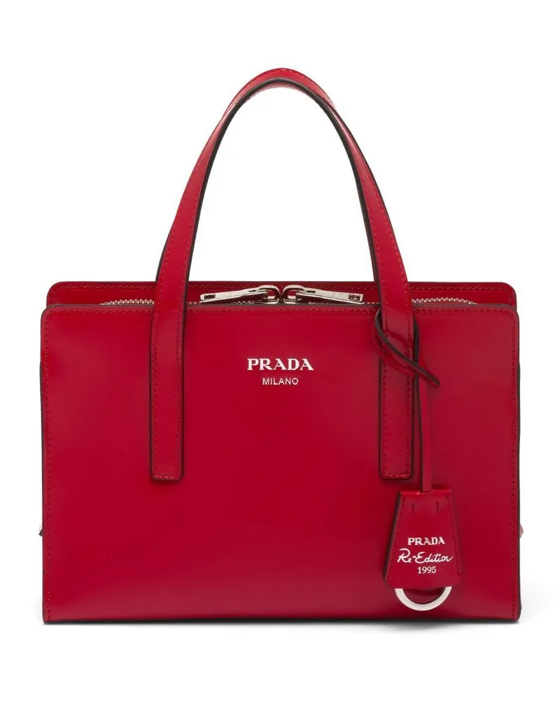 Prada Mini Re-Edition 1995 Handtasche - Rot Rot