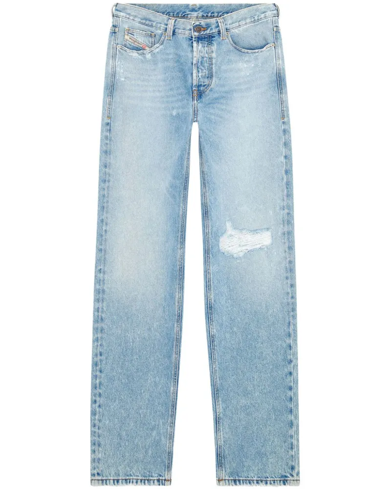 Diesel 2010 D-Macs 09J80 Straight-Leg-Jeans - Blau Blau