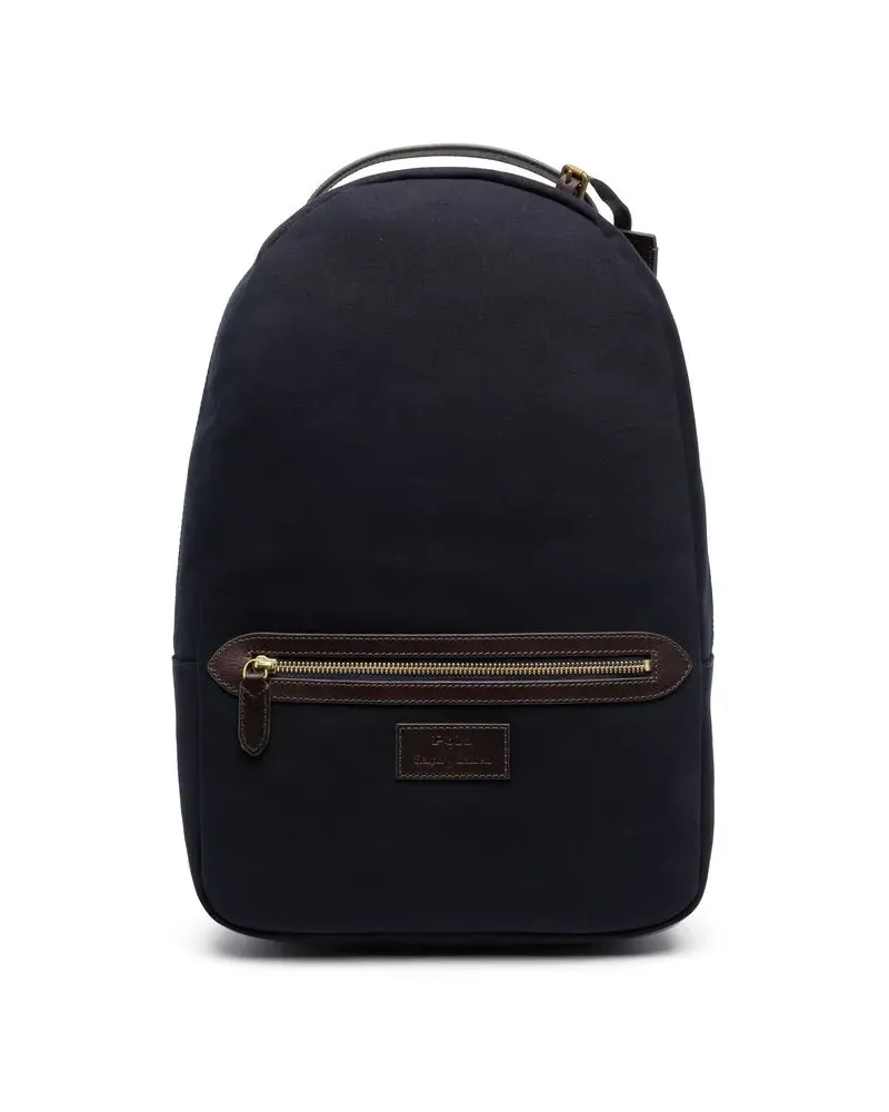 Ralph Lauren Rucksack mit Logo-Patch - Blau Blau