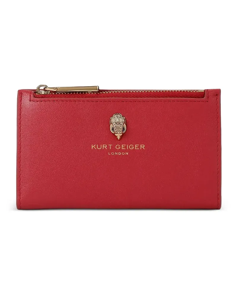 Kurt Geiger Portemonnaie mit Kristallen - Rot Rot