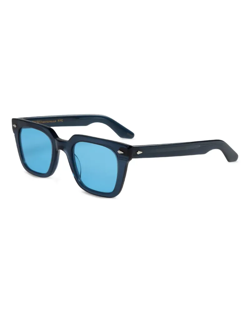 MOSCOT Grober Brille mit eckigem Gestell - Blau Blau