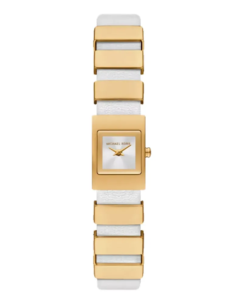 Michael Kors mini Darrington 14.5mm watch - Weiß Weiß