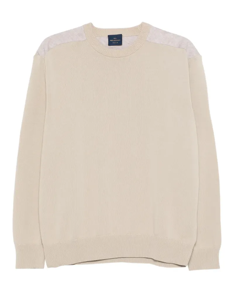 Paul & Shark Pullover mit Rundhalsausschnitt - Nude Nude
