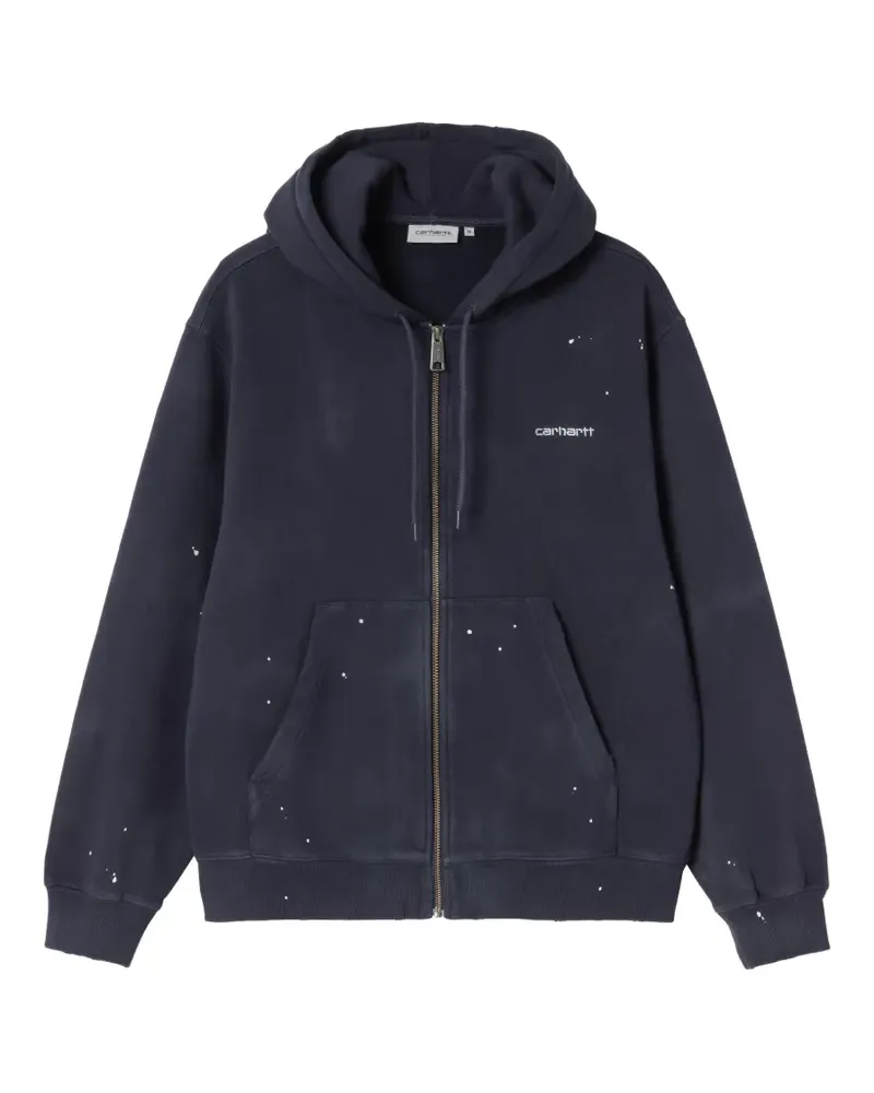 Carhartt WIP Hoodie mit Farbklecks-Print - Blau Blau