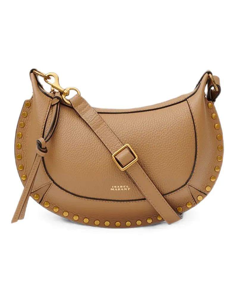 Isabel Marant Strukturierte Oskan Moon Tasche - Nude Nude