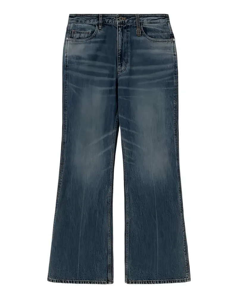 Wooyoungmi Jeans mit Gürtelschlaufe - Blau Blau