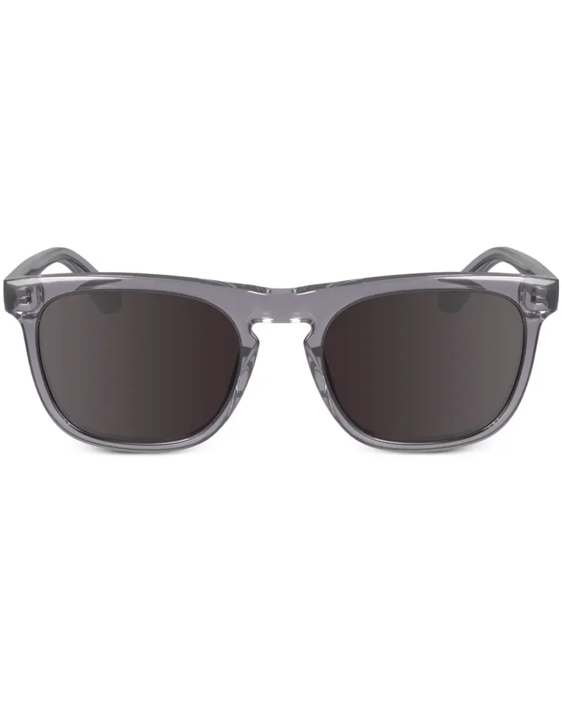 Calvin Klein Sonnenbrille mit eckigem Gestell - Grau Grau
