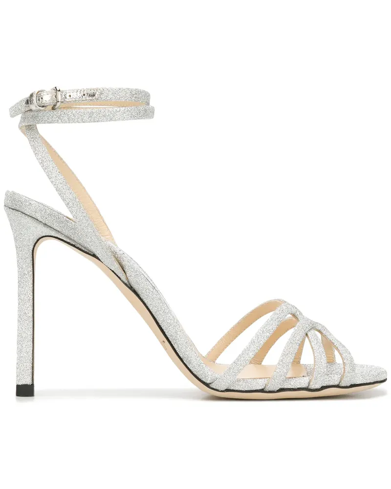 Jimmy Choo Mimi' Sandalen - Silber Silber