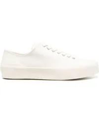 Jil Sander Klassische Sneakers Weiß