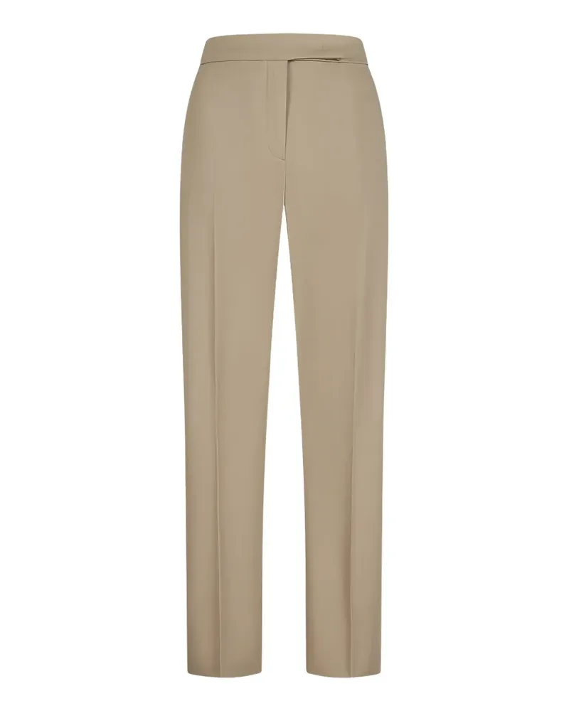 Max Mara cotton satin trousers - Grün Grün