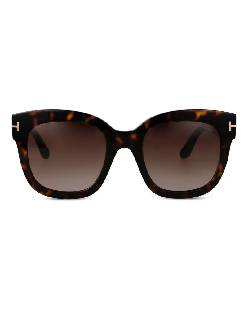 Tom Ford Cat-Eye-Sonnenbrille - Braun Braun