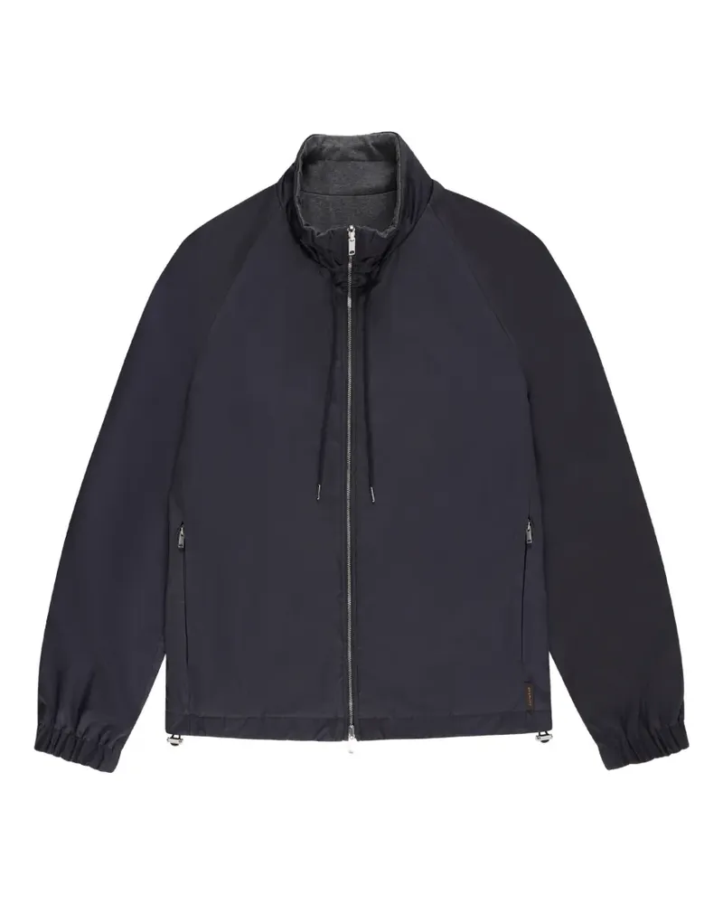 Slowear reversible taffeta blouson jacket - Schwarz Schwarz