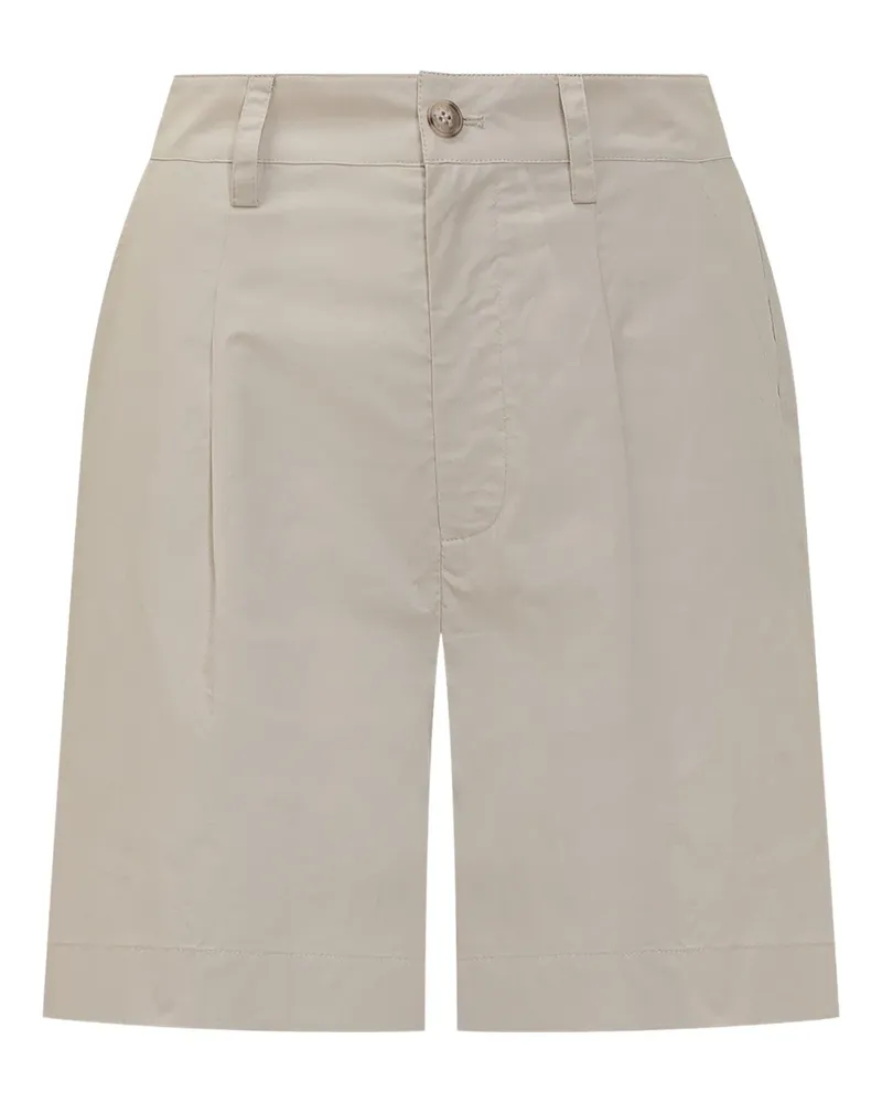 Woolrich Shorts aus Popeline - Nude Nude
