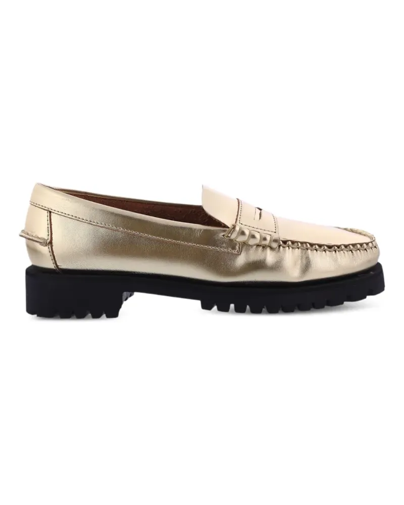 Sebago Dan Met Loafer mit Profilsohle - Gold Gold