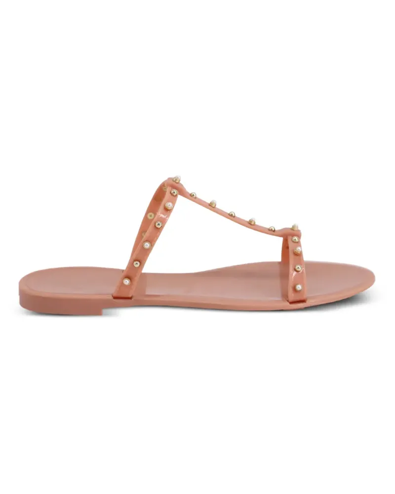 Stuart Weitzman Sandalen mit Nietenverzierung - Rosa Rosa