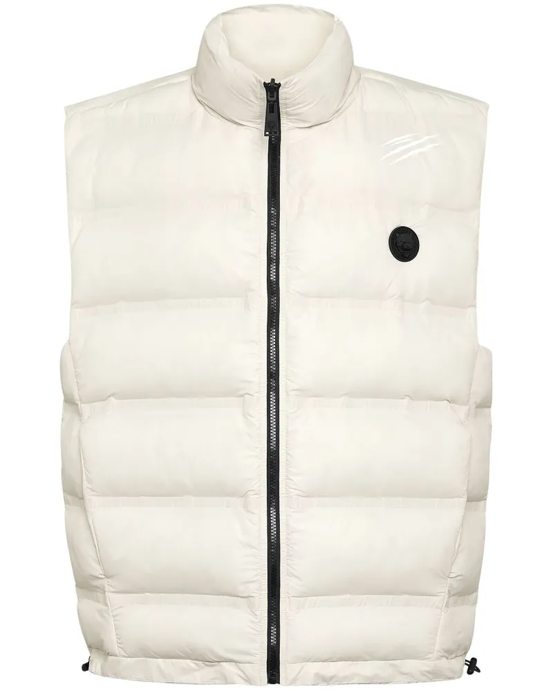 Philipp Plein Wendbare Steppweste - Grau Grau