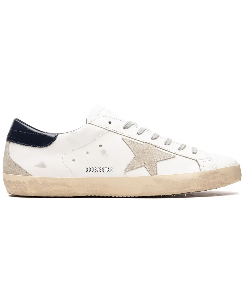 Golden Goose Super-Star Classic White/Black Sneakers - Weiß Weiß
