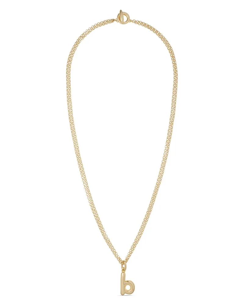 Roxanne Assoulin The Puffy Initial Halskette - Gold Gold