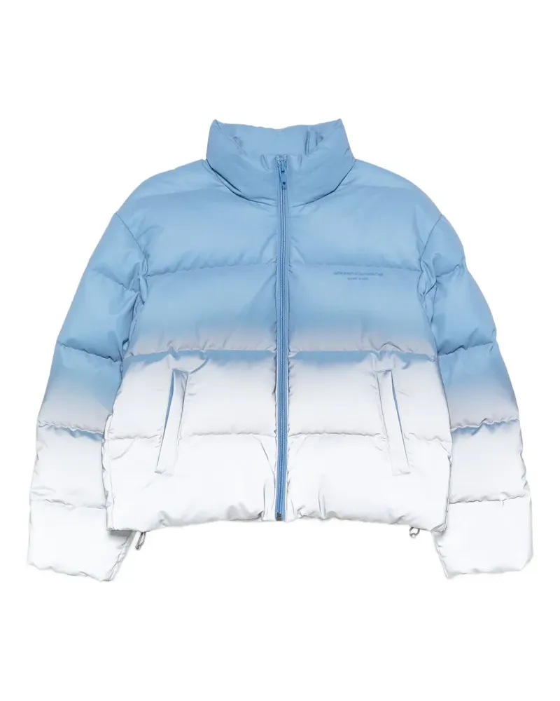 Alexander Wang Wattierte Jacke mit Ombré-Effekt - Blau Blau
