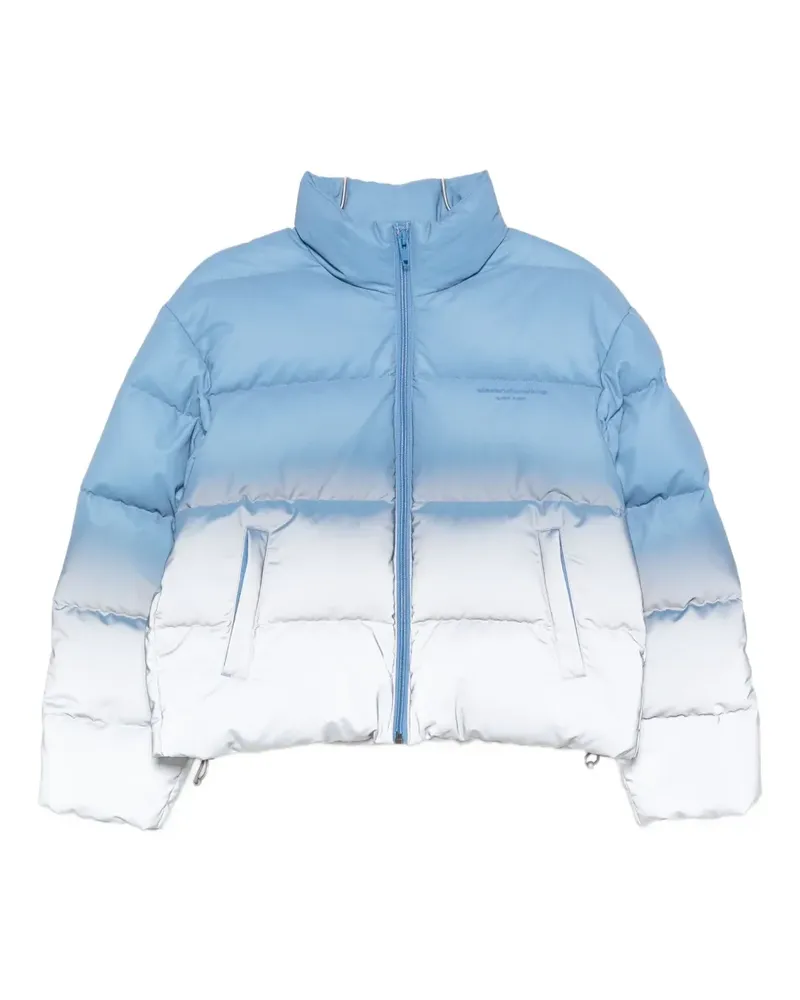 Alexander Wang ombré padded jacket - Blau Blau