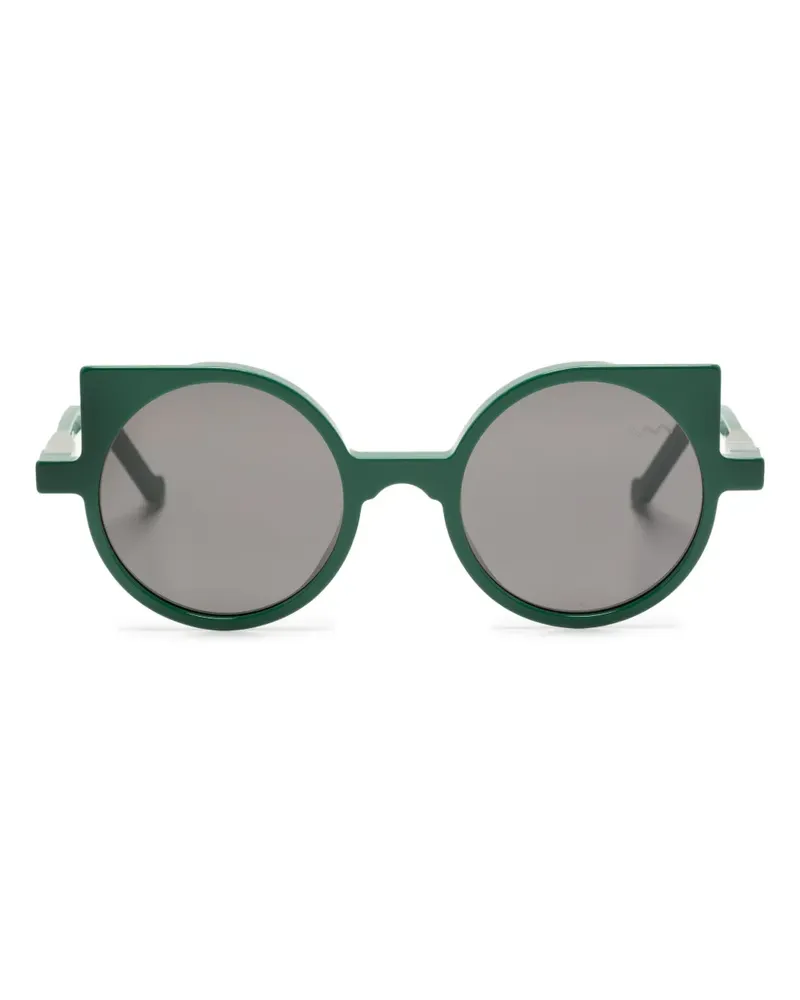 VAVA EYEWEAR Runde Cat-Eye-Sonnenbrille - Grün Grün