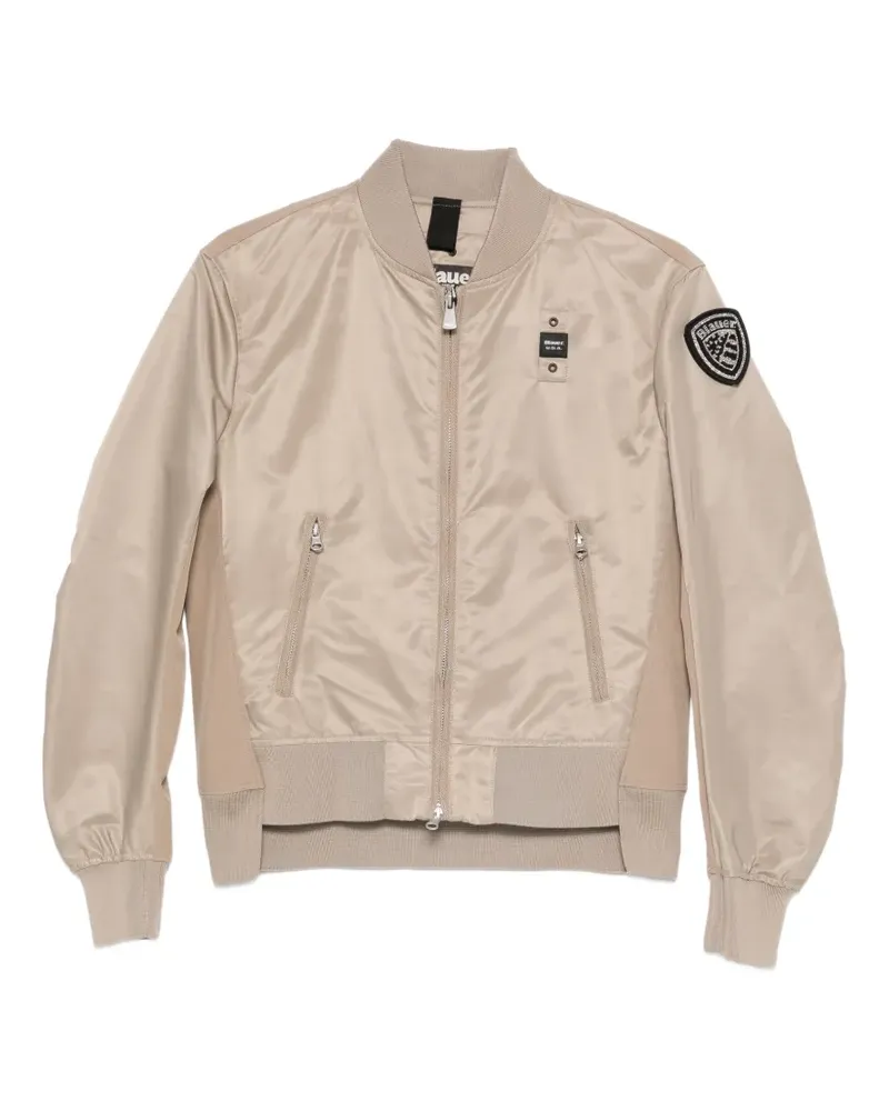 Blauer patch bomber jacket - Nude Nude