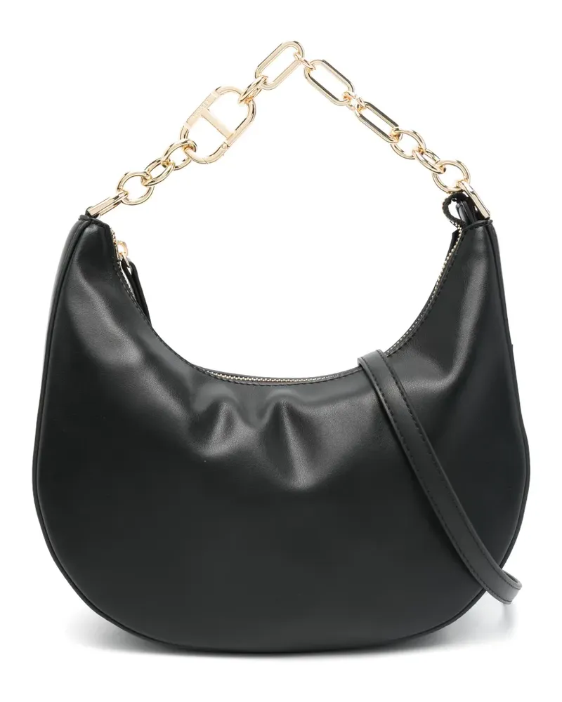 Twin-Set Croissant Tote Bag - Schwarz Schwarz