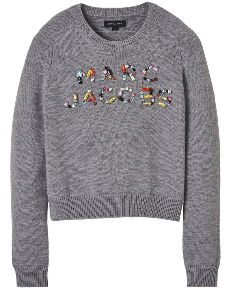 Marc Jacobs Pullover mit Logo - Grau Grau