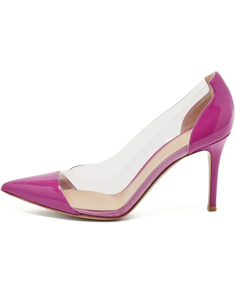 Gianvito Rossi Pre-owned Plexi Stiletto-Pumps 90mm - Rosa Rosa