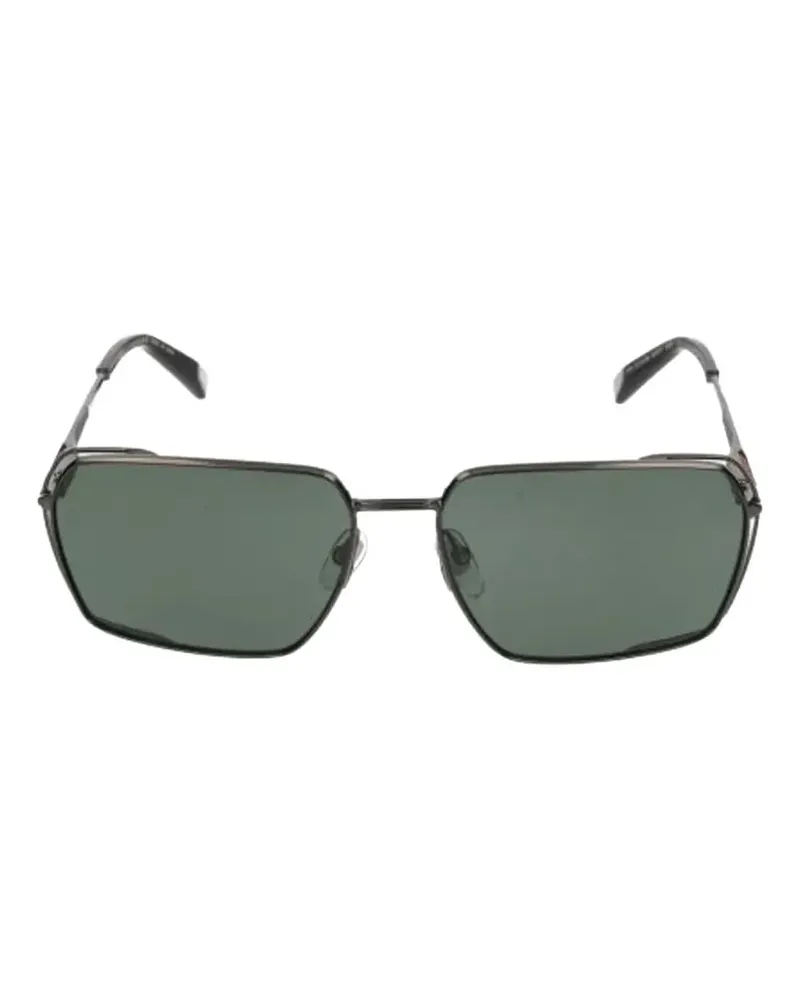 Chopard double-frame rectangle sunglasses - Grau Grau