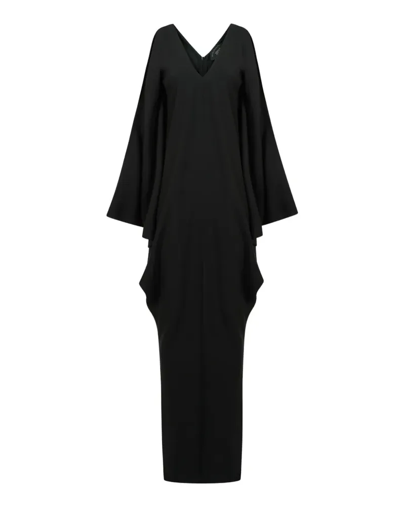 Taller Marmo Beistegui Maxikleid - Schwarz Schwarz