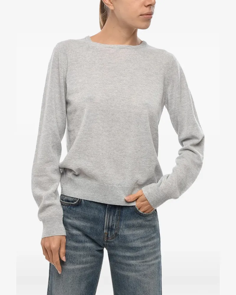 Malo Pullover mit rundem Ausschnitt - Grau Grau