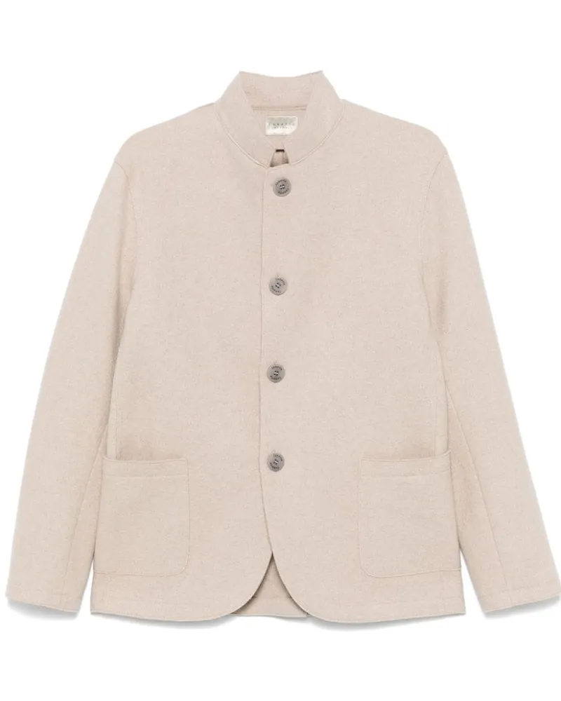 Lunaria Cashmere Jacke aus Kaschmir Nude