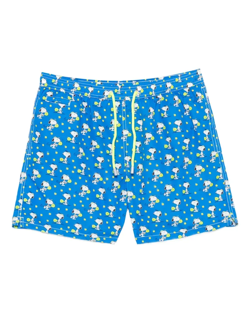 MC2 Saint Barth x Peanuts™ Lighting Micro Fantasy Badeshorts - Blau Blau