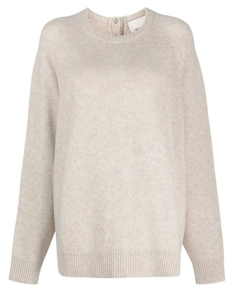 Isabel Marant Pullover mit Druckknöpfen Nude