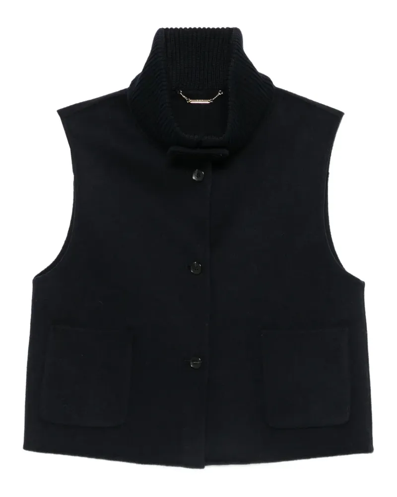 Seventy Gerippte Jacke - Blau Blau