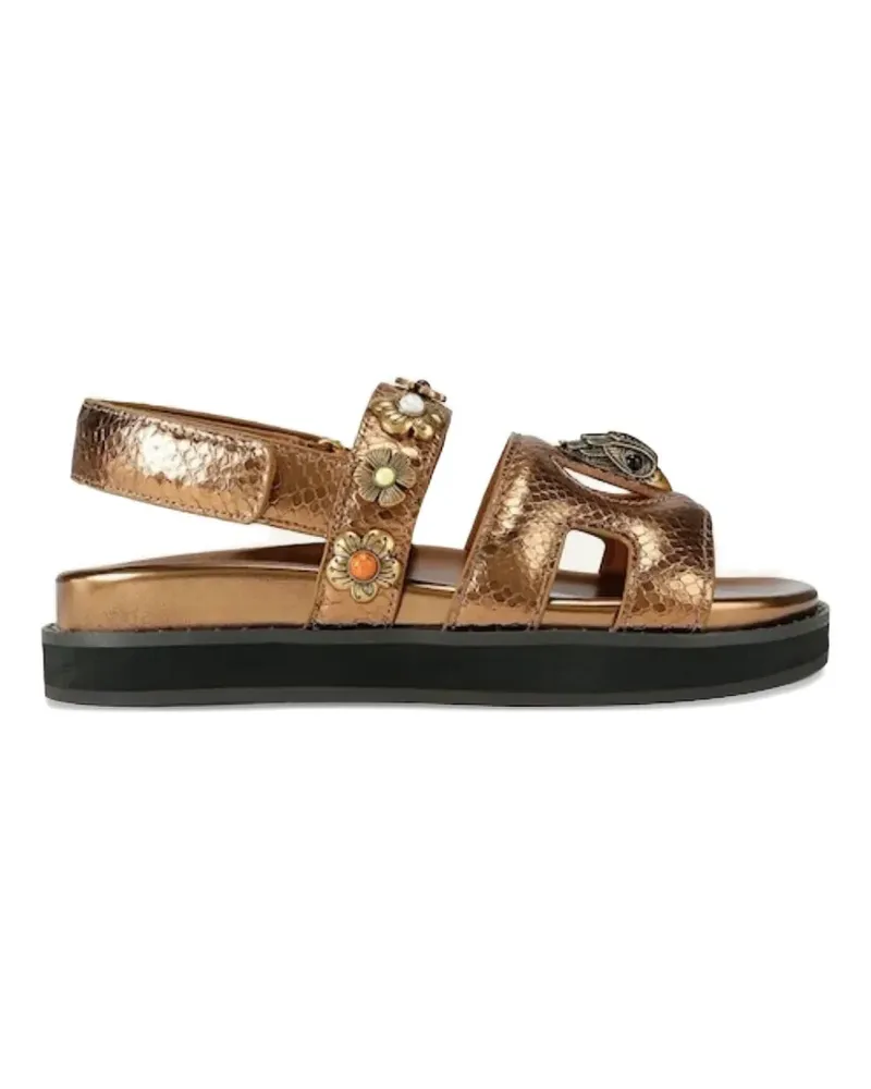 Kurt Geiger Eagle cut-out sandals - Braun Braun