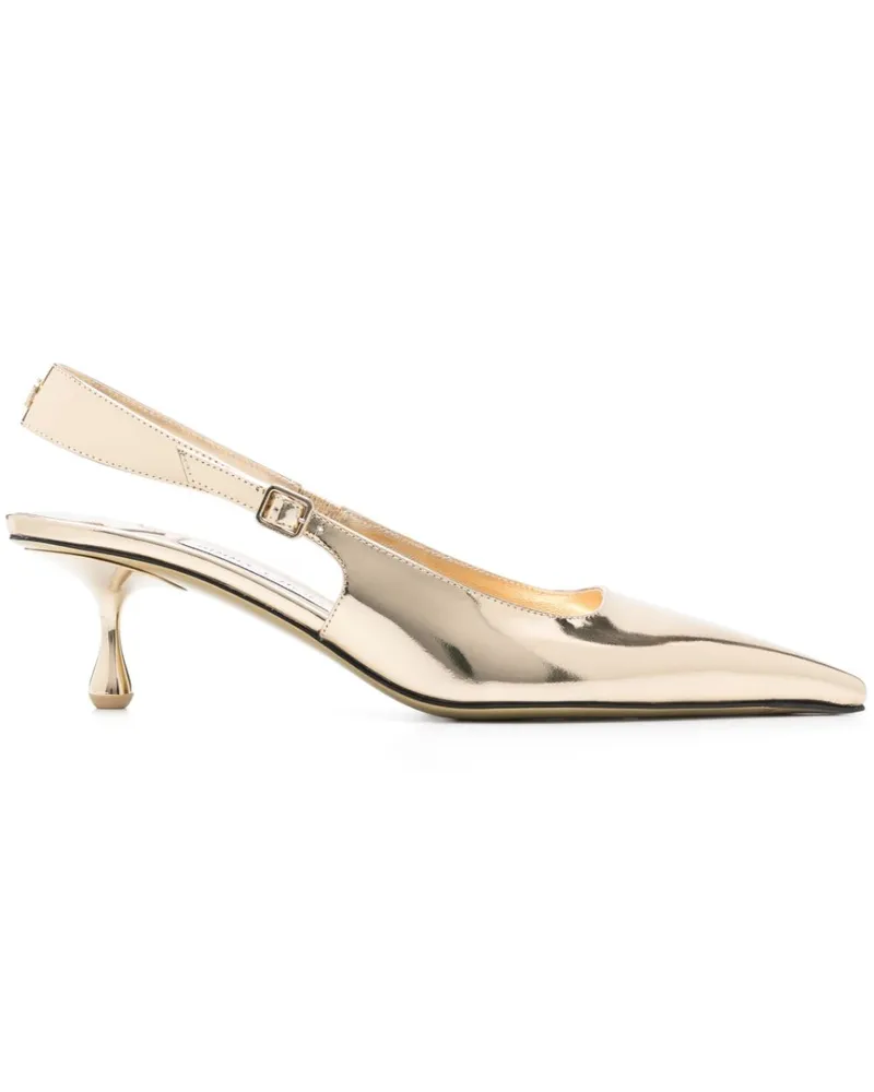 Jimmy Choo Amel Pumps 50mm - Gold Gold