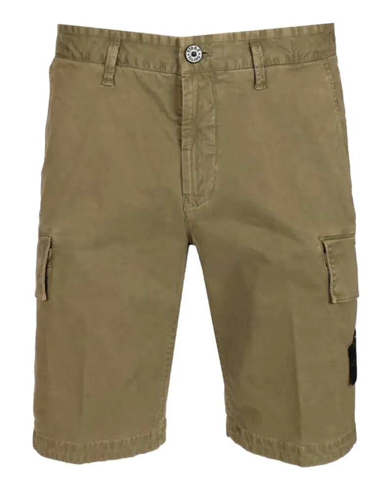 Stone Island cargo twill shorts - Nude Nude