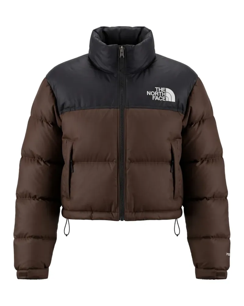 The North Face Nuptse Short Jacke - Braun Braun